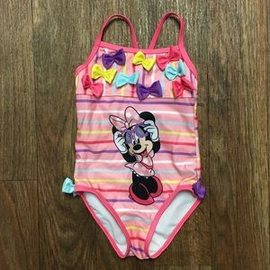 EUC Disney swimsuit size 4 fits like 3T